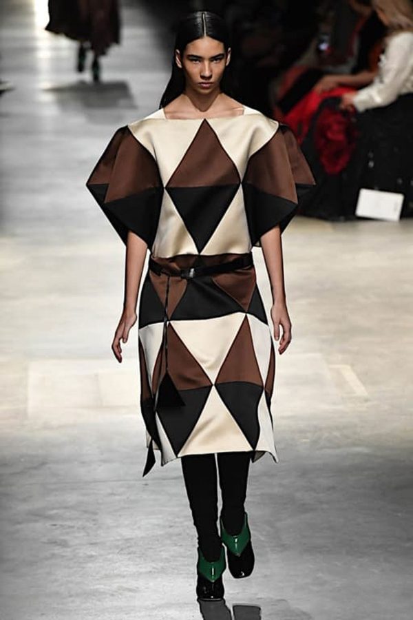 london fashion week aw 2020 print geometrico