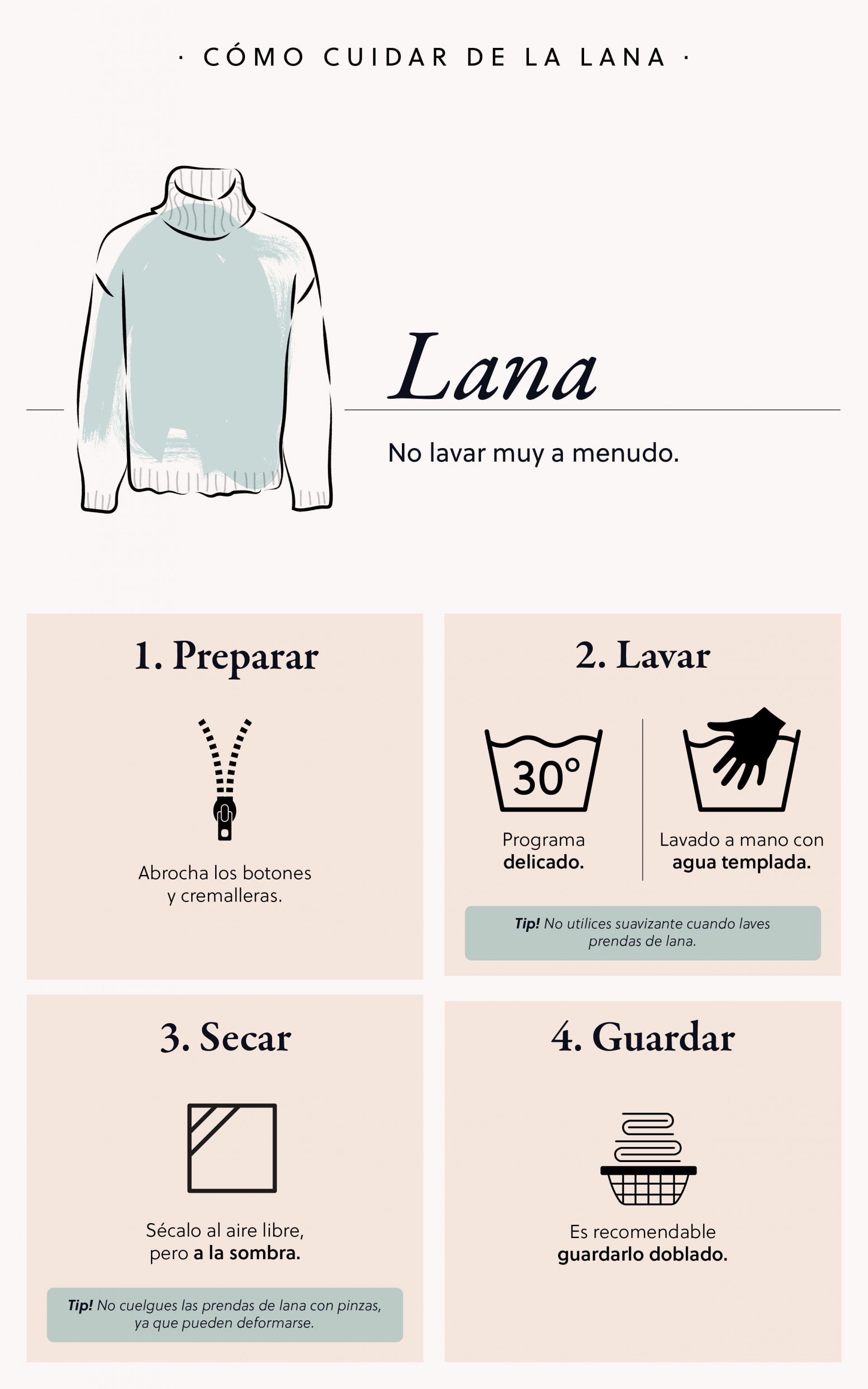 Cómo lavar tus prendas lana para que se mantengan perfectas Lookiero Blog