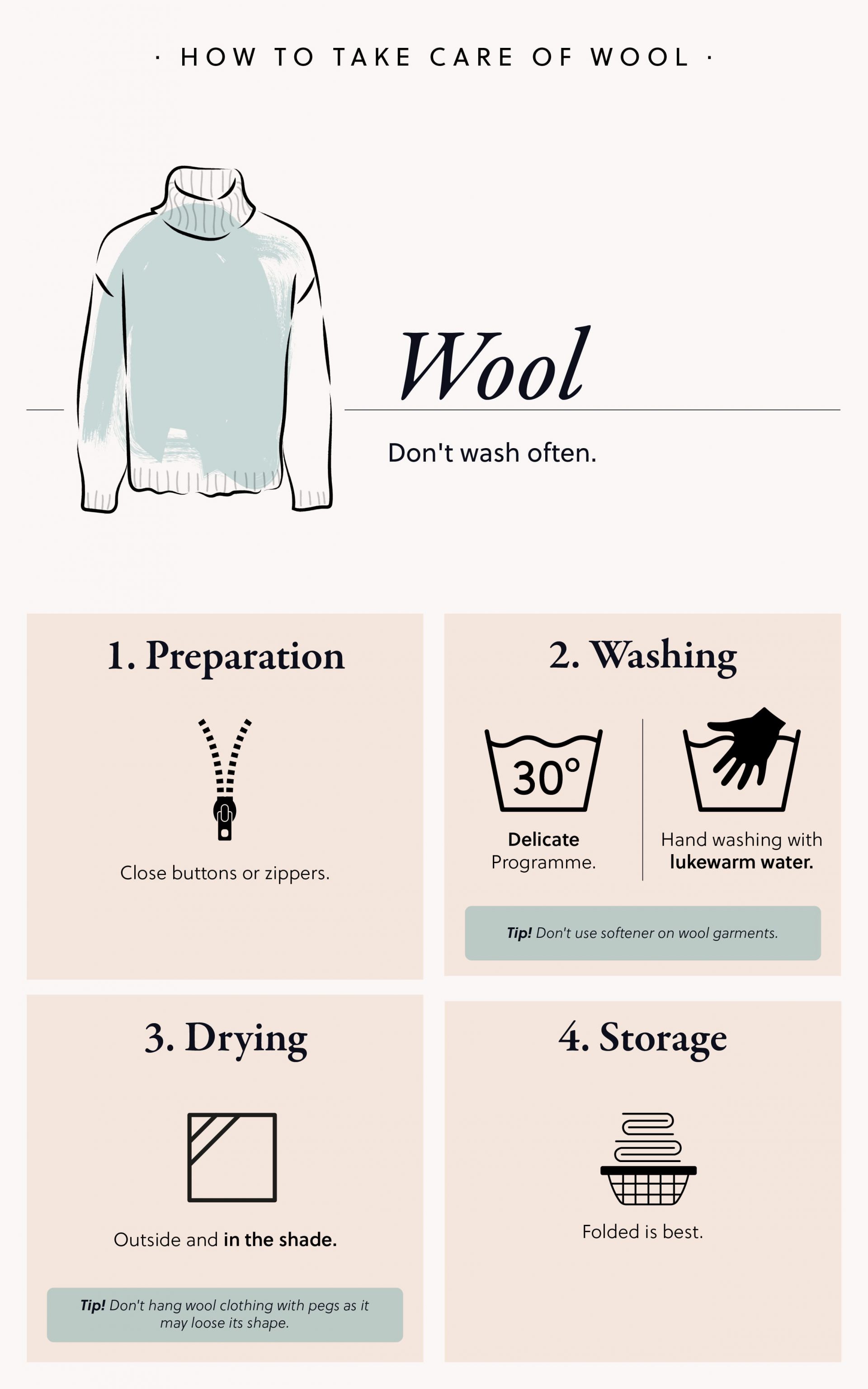 how to take care of your knit
