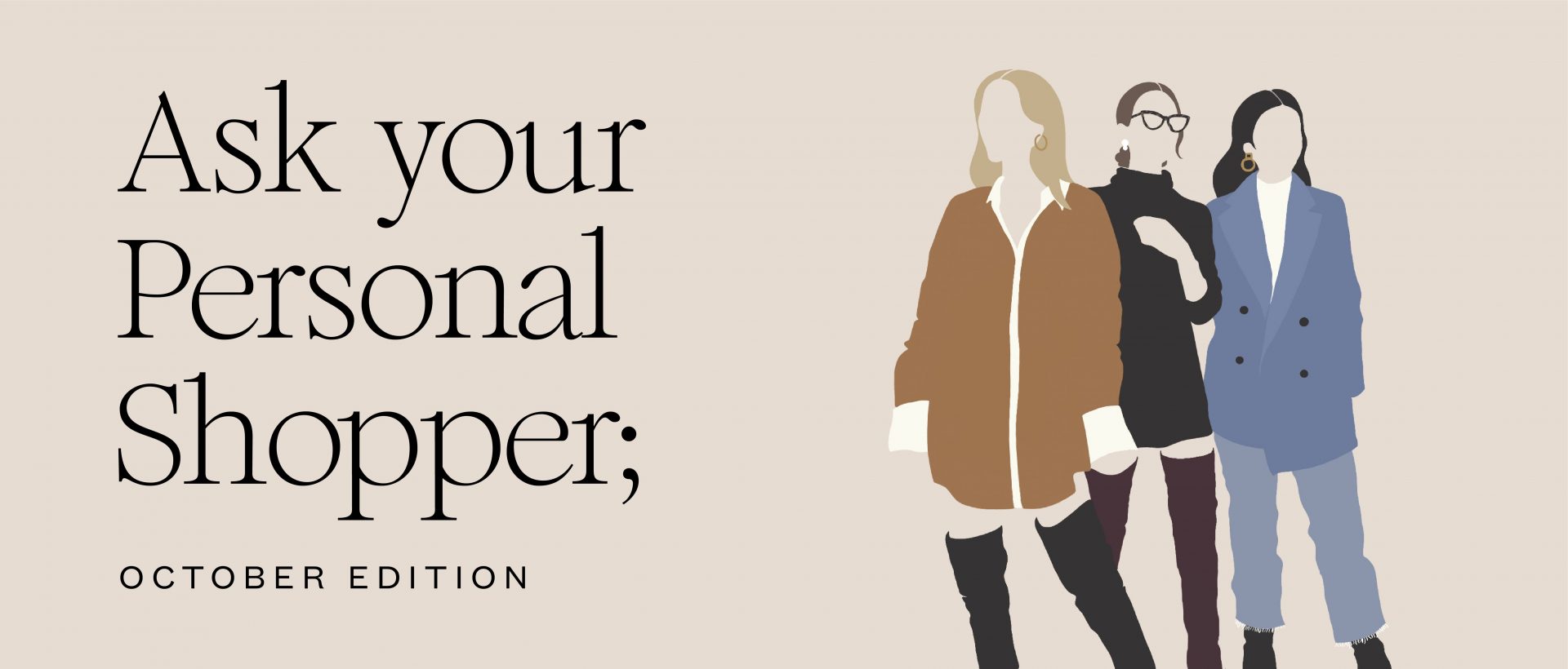 Ask to personal shopper october