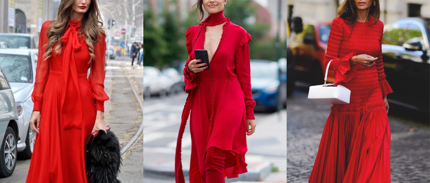 Idées de looks en robe rouge - Lookiero ...