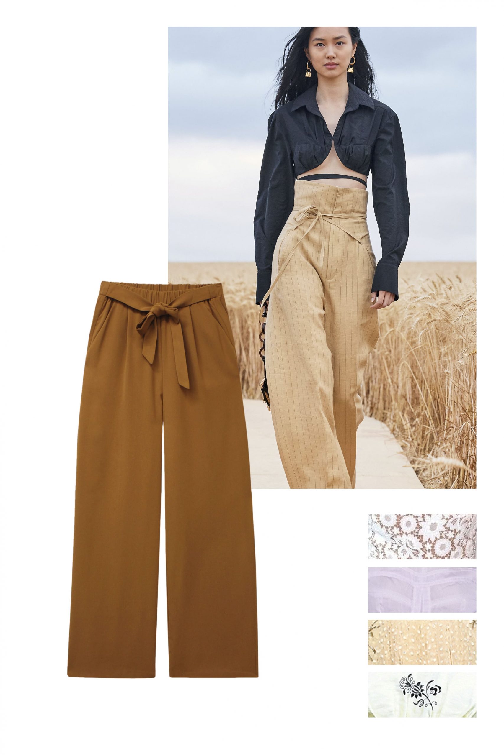 Pantalones anchos: tendencias primavera verano 2021 y cómo combinarlos