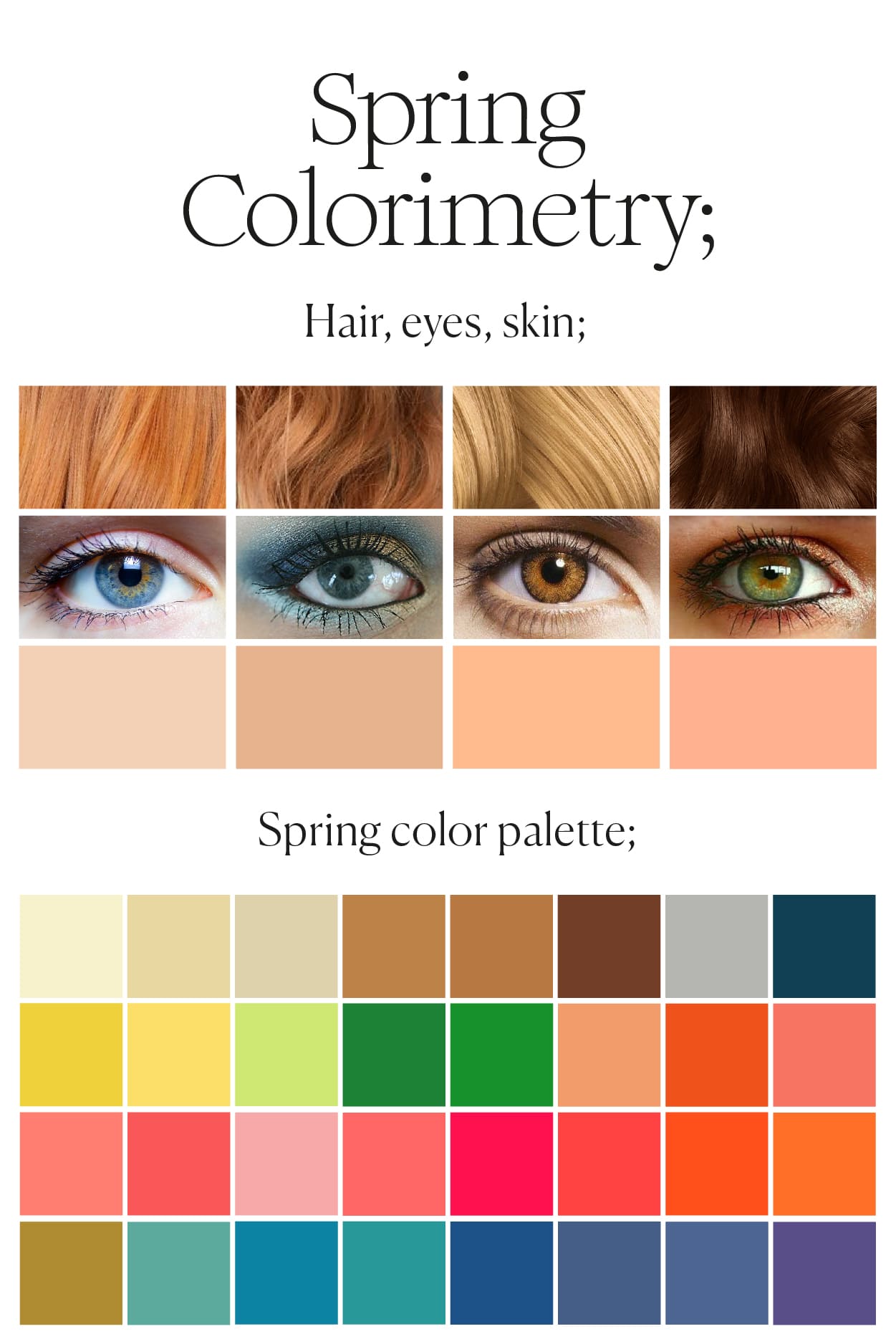 Colour Your Style: Colourimetry for Spring Types - Lookiero Blog