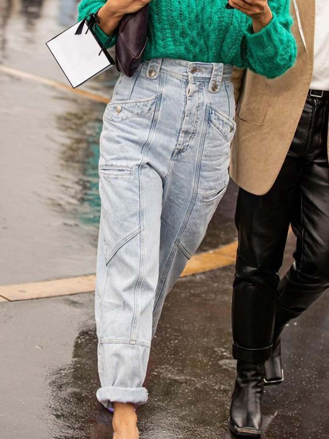Baggy jeans outfits that are perfect for spring  HELLO