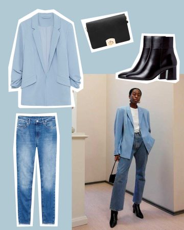 Baby blue e jeans
