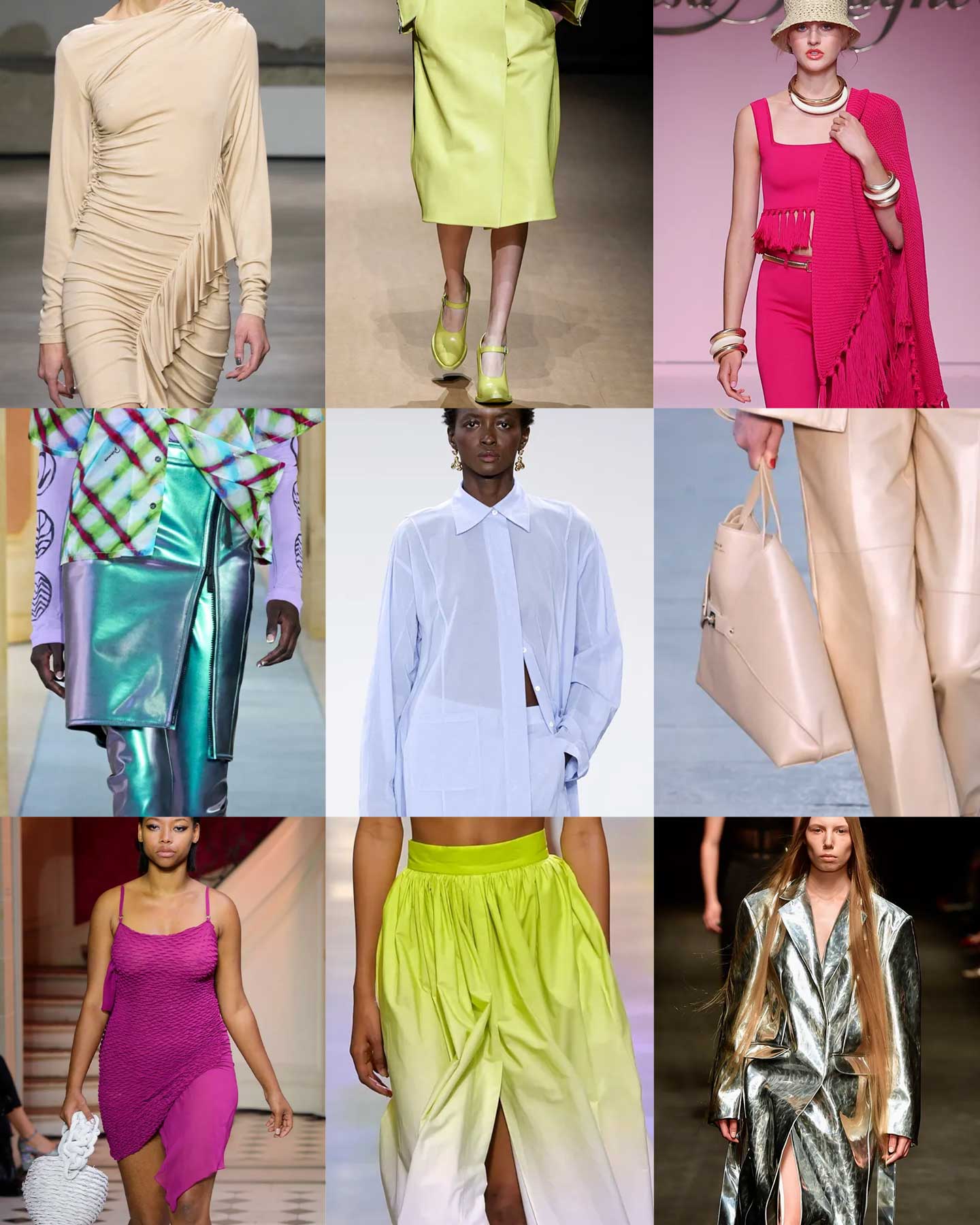 15 colores tendencia para vestidos de fiesta primavera-verano 2023
