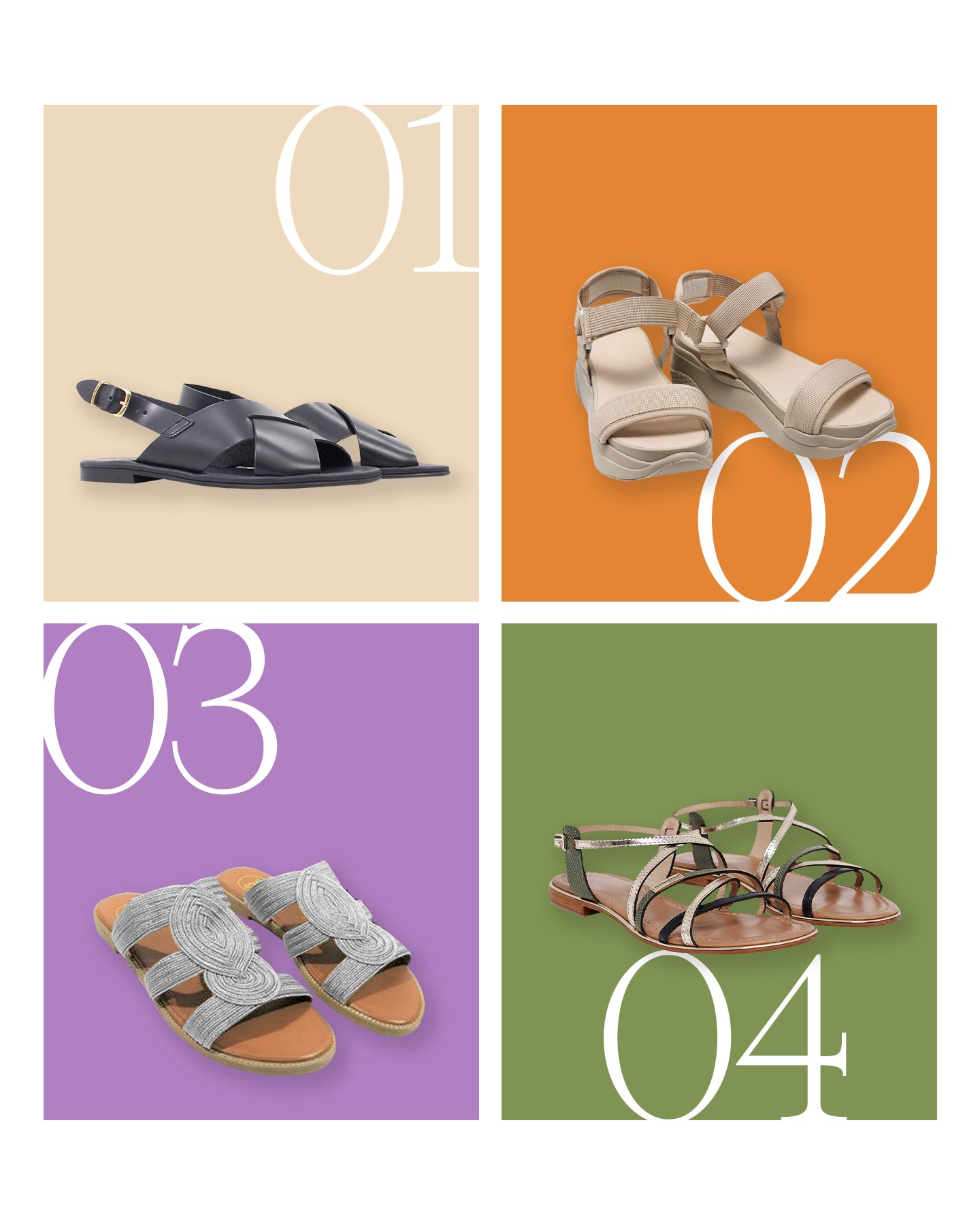 20 Sandals from Kohl's for Spring - momma in flip flops