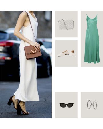 saias e vestidos de estilo minimal