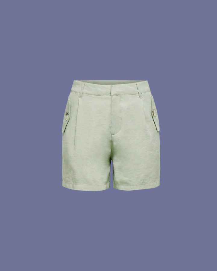 shorts di lino