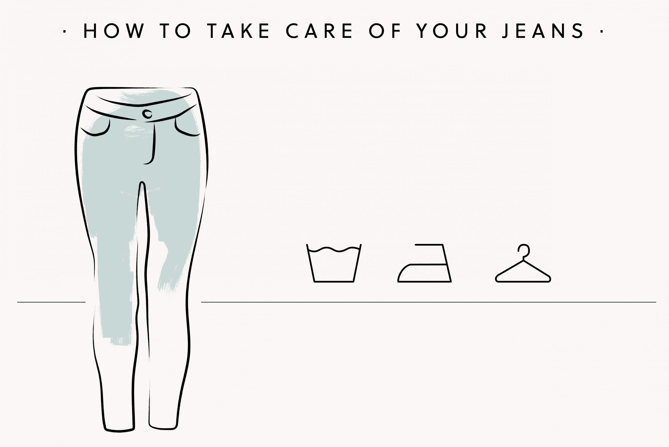 jeans care
