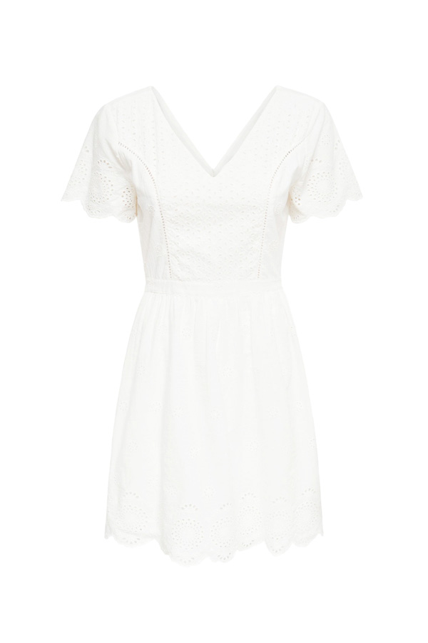 vestido blanco algodón