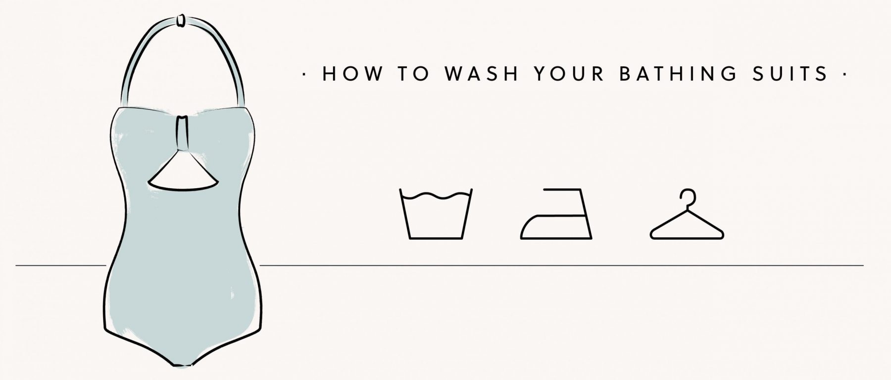 How to Wash Swimsuits